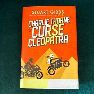 Charlie Thorne and the Curse of Cleopatra by Stuart Gibbs - Hardcover - EUC 🏆